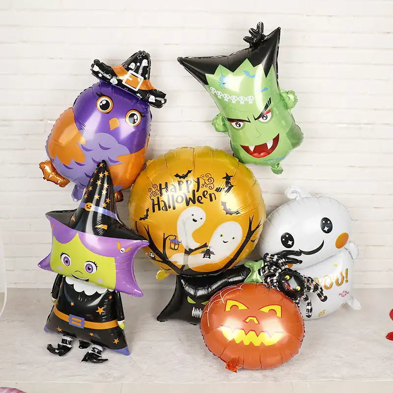 1pc Large Halloween Balloons Cartoon Diy Halloween Decorations