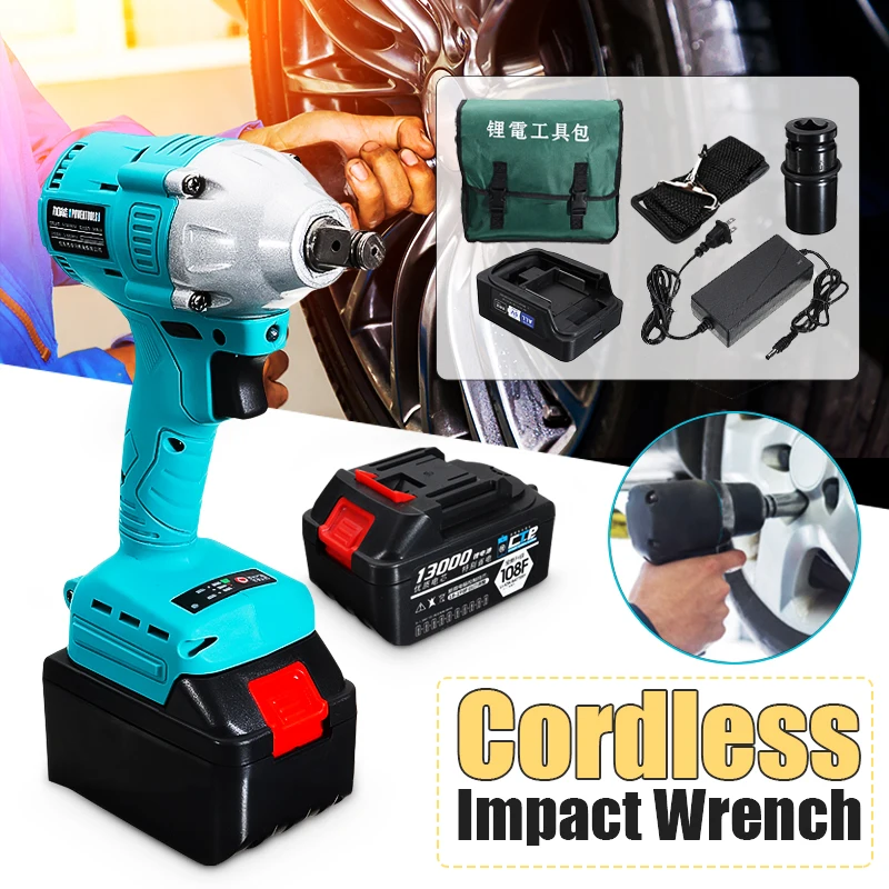 High Torque 350Nm 19500/30000mah Electric Cordless Wrench High Energy Brushless Motor Chargeable Hammerdrill with LED lighting
High Torque 350Nm 19500/30000mah Electric Cordless Wrench High Energy Brushless Motor Chargeable Hammerdrill with LED lighting