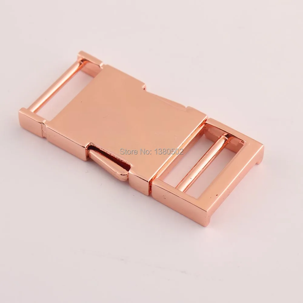 2PCS/LOT Top Quality Alloy Rose Gold Color Quick Side Release Belt Buckle for garment Bag accessories for 25mm webbing
2PCS/LOT Top Quality Alloy Rose Gold Color Quick Side Release Belt Buckle for garment Bag accessories for 25mm webbing