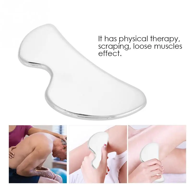 Hot 1 Pc Stainless Steel Medical Treatment Gua Sha Tool Relaxing Muscles Massager Body SPA Board Massage Tools
Hot 1 Pc Stainless Steel Medical Treatment Gua Sha Tool Relaxing Muscles Massager Body SPA Board Massage Tools