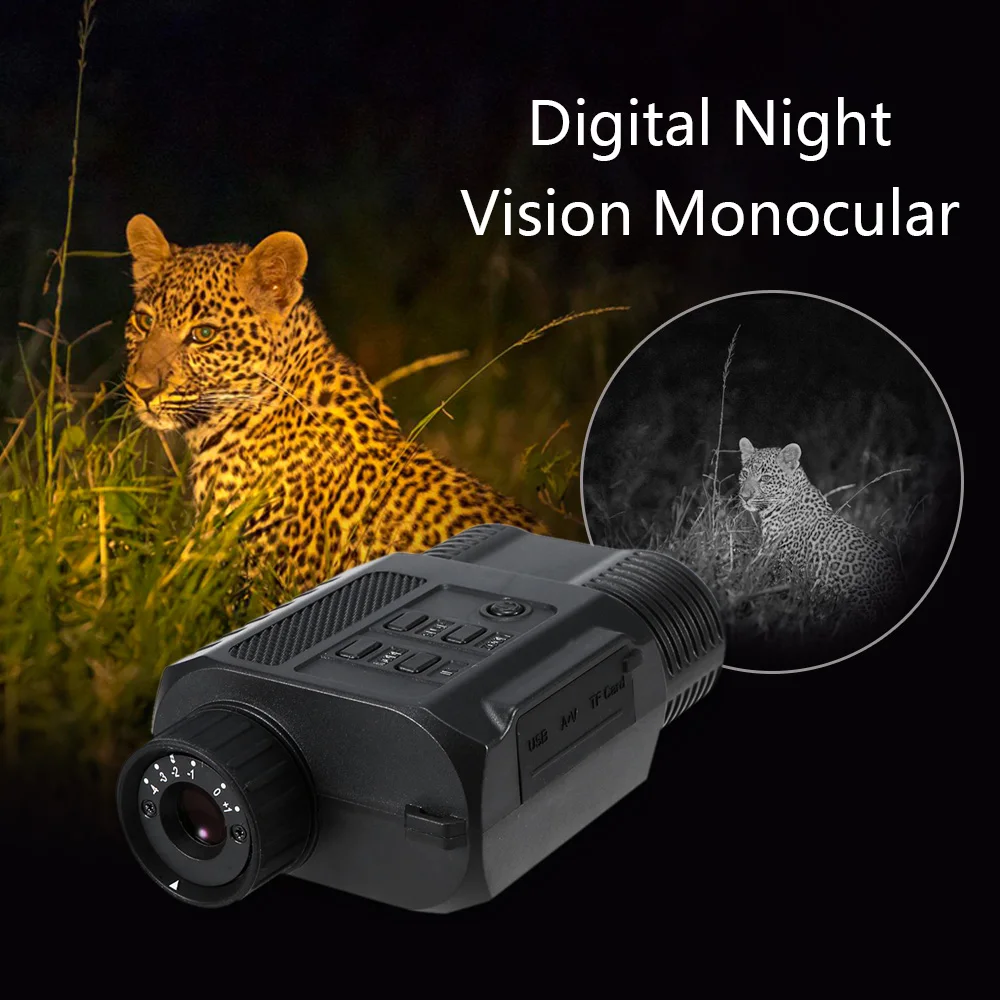 Digital Infrared Night Vision Monocular Camera Outdoor Hunting Scopes Optics Sight Wildlife Observation Viewer 2.6X Zoom 200m
Digital Infrared Night Vision Monocular Camera Outdoor Hunting Scopes Optics Sight Wildlife Observation Viewer 2.6X Zoom 200m