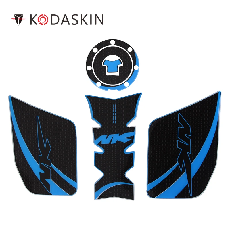 KODASKIN 3D Printing Gas Cap Tank Traction Pad Knee Fuel Side Grip for CFMOTO 400NK 650NK Black&Blue
KODASKIN 3D Printing Gas Cap Tank Traction Pad Knee Fuel Side Grip for CFMOTO 400NK 650NK Black&Blue