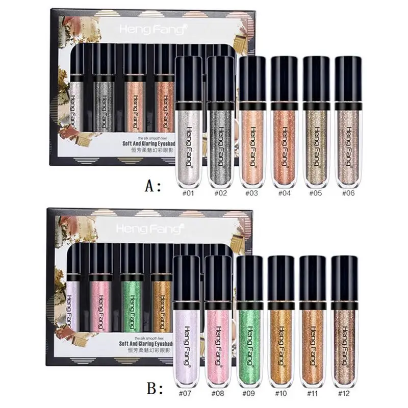 6 Colors/Set Eyeshadow Set Metal Liquid Eyeshadow Waterproof Diamond Glitter Makeup Soft Charm Colorful Pearl Eyeliner
6 Colors/Set Eyeshadow Set Metal Liquid Eyeshadow Waterproof Diamond Glitter Makeup Soft Charm Colorful Pearl Eyeliner
