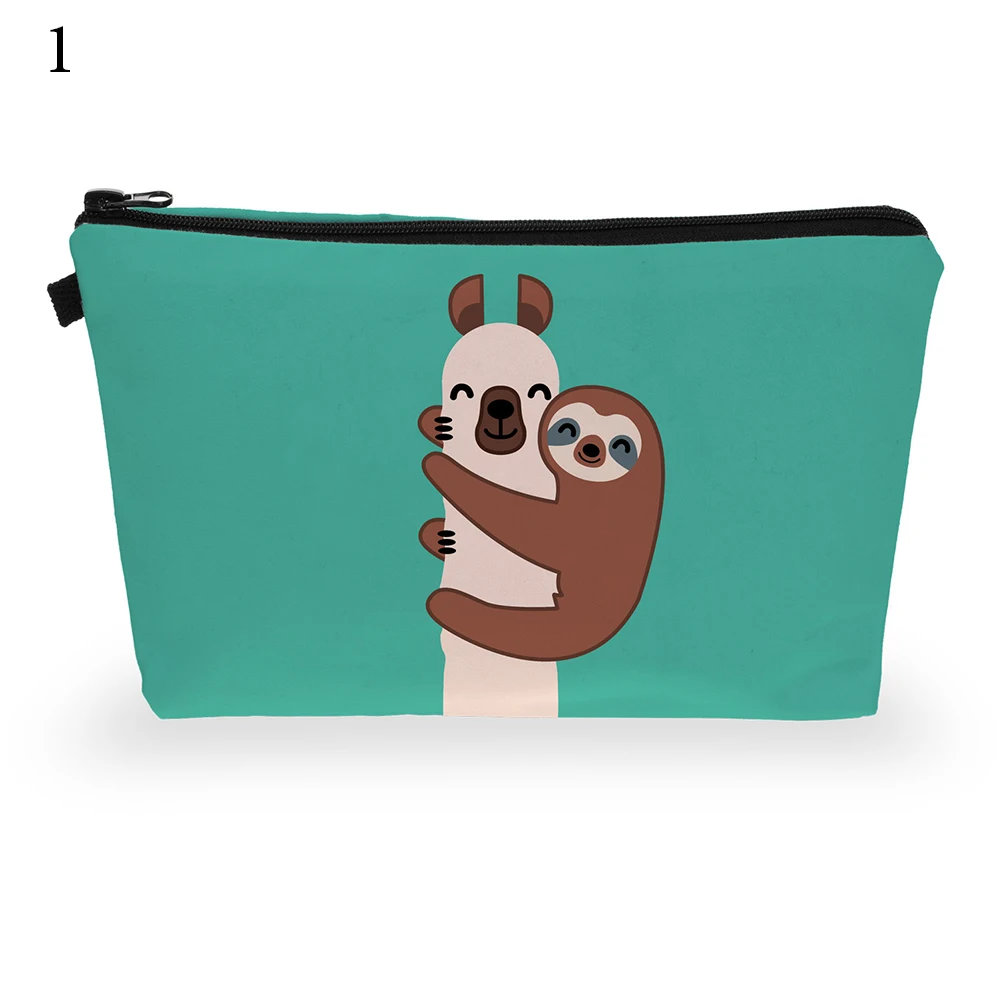 hot sale Printing Sloth Llama Cosmetic Bag Multicolor Pattern Cute Cosmetics Pouchs For Travel Ladies Pouch Women Makeup Bag
hot sale Printing Sloth Llama Cosmetic Bag Multicolor Pattern Cute Cosmetics Pouchs For Travel Ladies Pouch Women Makeup Bag