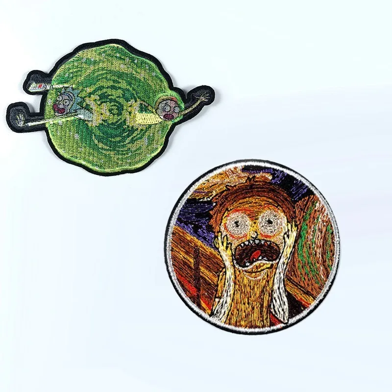 Fine Anime Rick and Morty Swimming Pool Patches Iron On Fear Aliens Appliques Back Rubber Embroidery DIY Decor Clothes Stickers
Fine Anime Rick and Morty Swimming Pool Patches Iron On Fear Aliens Appliques Back Rubber Embroidery DIY Decor Clothes Stickers
