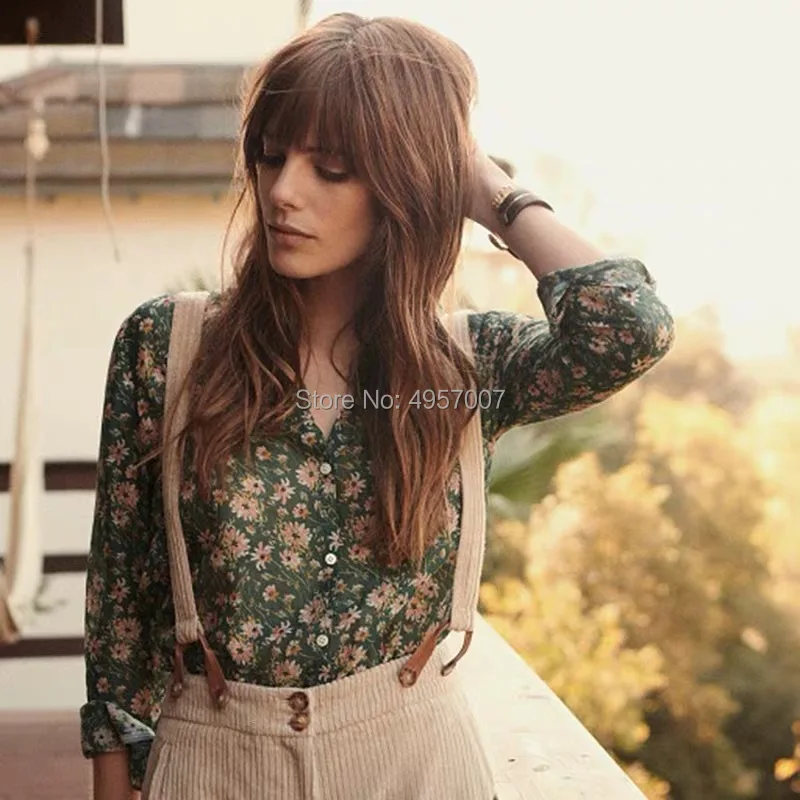 Silk 30% & Cotton 70% Blend Vintage Style Floral Print Shirt Top - 2019 Spring Summer Women Newest Long Sleeve Blouse Shirt
Silk 30% & Cotton 70% Blend Vintage Style Floral Print Shirt Top - 2019 Spring Summer Women Newest Long Sleeve Blouse Shirt
