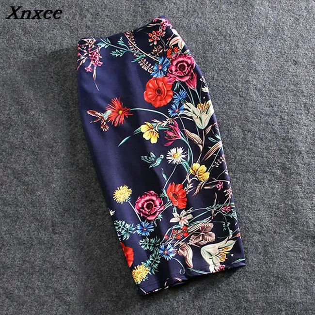 Xnxee Women Skirts Summer Print Flowers Pencil Skirt Casual Skirts Knee-Length Plus Size Faldas Mujer Moda Jupe Femme Xnxee
Xnxee Women Skirts Summer Print Flowers Pencil Skirt Casual Skirts Knee-Length Plus Size Faldas Mujer Moda Jupe Femme Xnxee