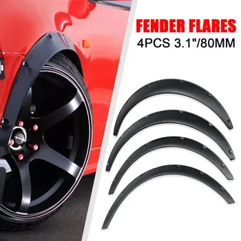 AUTOLEADER 4pcs 3.5"/3.1" 4pcs Car SUV Polyurethane Body Wheel Eyebrow Flares Flexible Durable Universal Wheel Eyebrow
AUTOLEADER 4pcs 3.5"/3.1" 4pcs Car SUV Polyurethane Body Wheel Eyebrow Flares Flexible Durable Universal Wheel Eyebrow