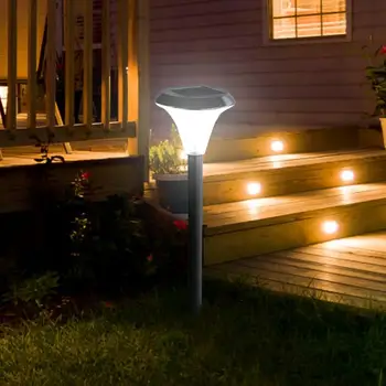 Solar Power Garden Light Panel LED Stainless Outdoor Path Light Lamp for Garden Yard Lawn tuinverlichting Christmas Lights
Solar Power Garden Light Panel LED Stainless Outdoor Path Light Lamp for Garden Yard Lawn tuinverlichting Christmas Lights