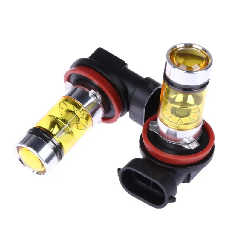 2Pcs High Power LED Lights Bulb 100W H8 H11 Automotive Gold Yellow Fog Lamp Light-emitting Diode Headlight Headlamp
2Pcs High Power LED Lights Bulb 100W H8 H11 Automotive Gold Yellow Fog Lamp Light-emitting Diode Headlight Headlamp