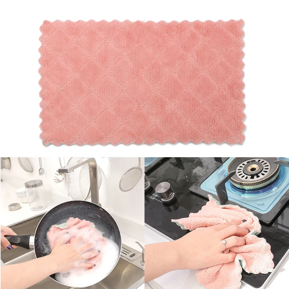 Super Absorbent Wipe Table Washing Towel Microfiber Kitchen Tableware Dish Cloth Household Cleaning Cloth kitchen Tools Gadgets
Super Absorbent Wipe Table Washing Towel Microfiber Kitchen Tableware Dish Cloth Household Cleaning Cloth kitchen Tools Gadgets