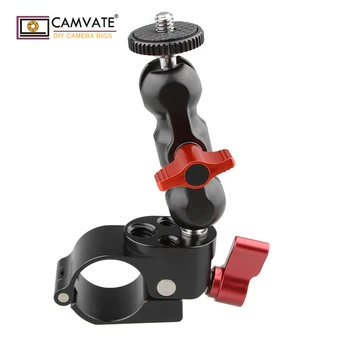 CAMVATE 1/4" 25mm Rod Clamp 360 Degree Swivel Monitor Mount Adapter for Ronin-M Handheld Gimbal C1550
CAMVATE 1/4" 25mm Rod Clamp 360 Degree Swivel Monitor Mount Adapter for Ronin-M Handheld Gimbal C1550