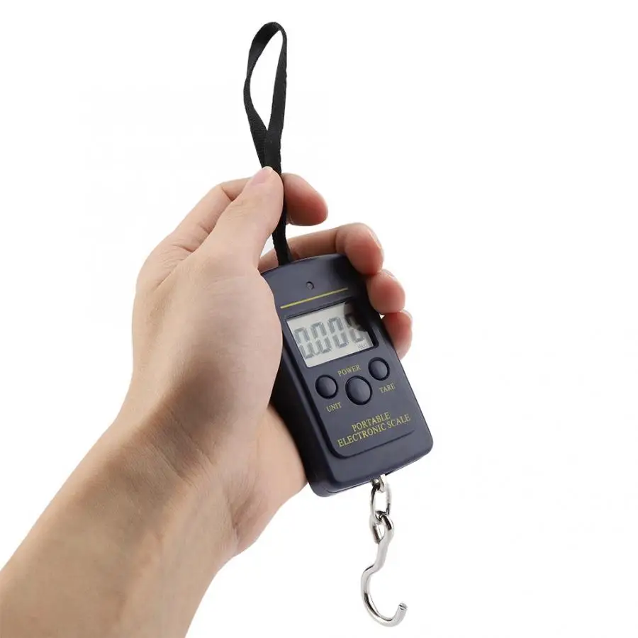 40kg/10g Mini Electronic Scale Digital Hanging Luggage Portable Scale with Hook Balanced High Precision for Luggage Fishing
40kg/10g Mini Electronic Scale Digital Hanging Luggage Portable Scale with Hook Balanced High Precision for Luggage Fishing