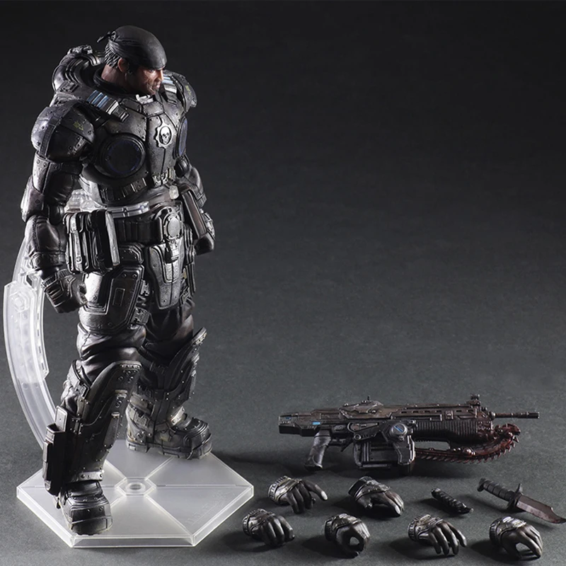 Play Arts Kai Pa Marcus Fenix Game Gears Of War 3 War Machine Action Figure Collection Model Toy 26 Cm
Play Arts Kai Pa Marcus Fenix Game Gears Of War 3 War Machine Action Figure Collection Model Toy 26 Cm