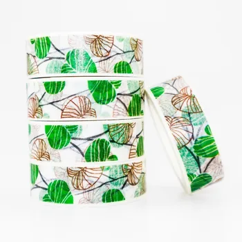 Japanese Plant Vines Washi masking tape sticky color decorative tape set DIY decoration office stationery scrapbook 1PCS 
Japanese Plant Vines Washi masking tape sticky color decorative tape set DIY decoration office stationery scrapbook 1PCS