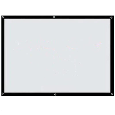 CLAITE 100 Inch 16:9/4:3 Projector Screen Portable Projector High Definition Screen Curtain
CLAITE 100 Inch 16:9/4:3 Projector Screen Portable Projector High Definition Screen Curtain