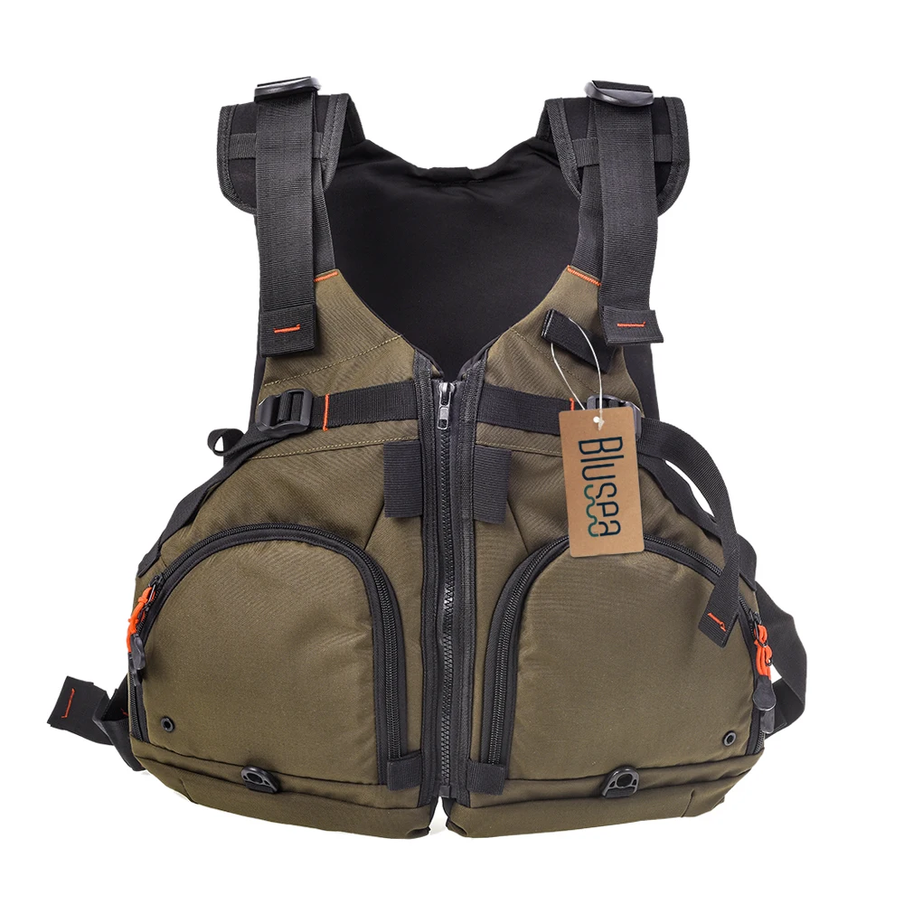 Blusea Fishing Clothing Fly Fishing Jacket Life Vest Adjustable Kayaking Sports Life Vest 165lbs Carp Fishing Vest Tackle
Blusea Fishing Clothing Fly Fishing Jacket Life Vest Adjustable Kayaking Sports Life Vest 165lbs Carp Fishing Vest Tackle