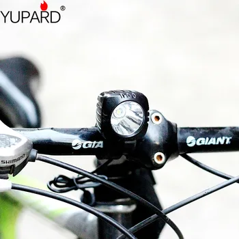yupard Bicycle Light 3 Mode XM-L T6 LED cycling Front Light Bike lights Lamp Torch + Waterproof Battery Pack + Charger
yupard Bicycle Light 3 Mode XM-L T6 LED cycling Front Light Bike lights Lamp Torch + Waterproof Battery Pack + Charger