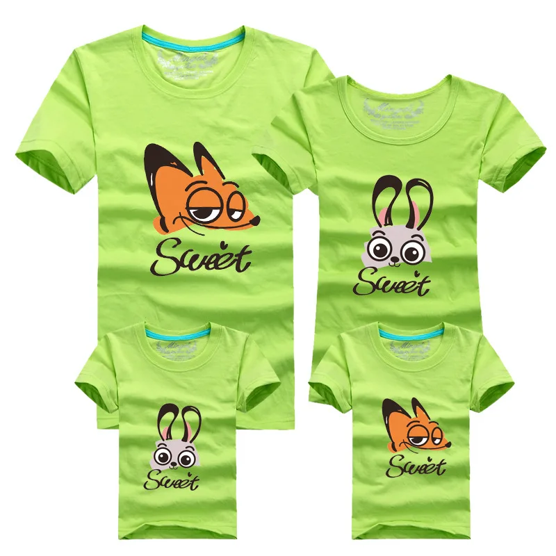 1 Piece Family Look 2016 Crazy Animal City Printing Family Matching Outfits Mother Daughter T-shirt Father Son Family Clothing
1 Piece Family Look 2016 Crazy Animal City Printing Family Matching Outfits Mother Daughter T-shirt Father Son Family Clothing