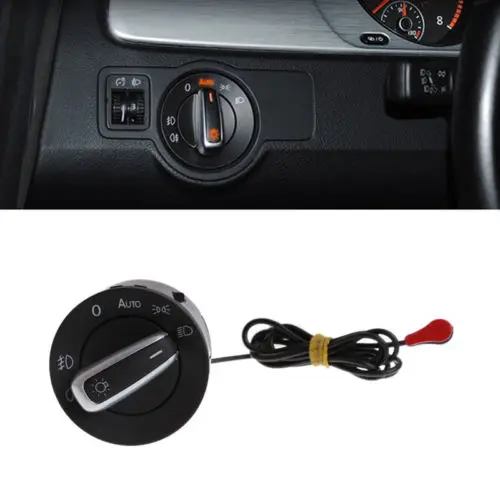 Headlight Fog Light Control Switch Replacement Car Accessories For VW Golf MK6 MK5 Jetta Passat B6 AUTO Light Upgrade Kit
Headlight Fog Light Control Switch Replacement Car Accessories For VW Golf MK6 MK5 Jetta Passat B6 AUTO Light Upgrade Kit