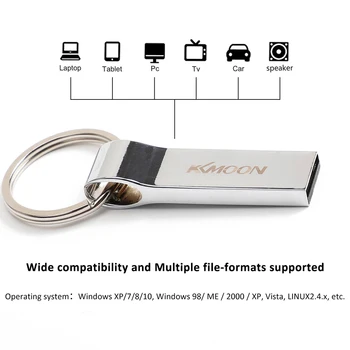 KKMOON CW10058 USB 2.0 Pendrive Flash Memory Stick Pen Drive Zinc Alloy USB Flash Drive 64GB/32GB Capacity USB2.0 Drive Disk
KKMOON CW10058 USB 2.0 Pendrive Flash Memory Stick Pen Drive Zinc Alloy USB Flash Drive 64GB/32GB Capacity USB2.0 Drive Disk