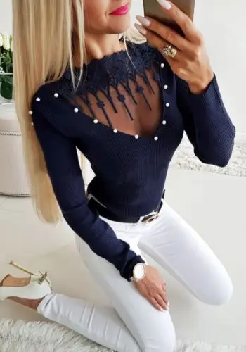 Women Autumn Sexy Long Sleeve V-Neck Solid Knitted Pullover Ladies Casual Solid Sweaters Tops
Women Autumn Sexy Long Sleeve V-Neck Solid Knitted Pullover Ladies Casual Solid Sweaters Tops