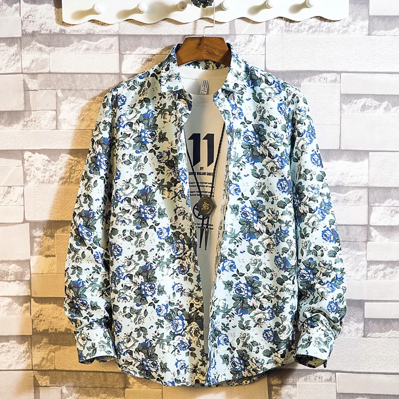2019 Spring summer Fashion Tide Long Sleeve Youth streetwear Red Man Hairstyle Division Printing men hawaiian Shirt Hip Hop
2019 Spring summer Fashion Tide Long Sleeve Youth streetwear Red Man Hairstyle Division Printing men hawaiian Shirt Hip Hop