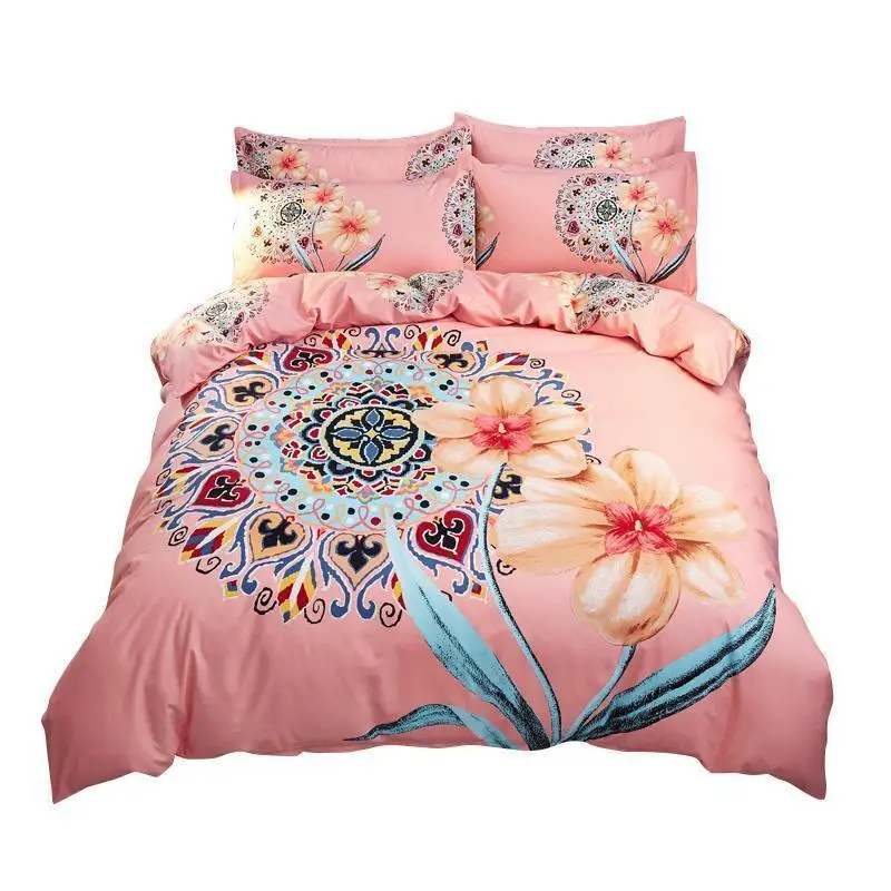 

Casal Infantil Luxury Juego Lenzuola Letto Matrimoniale Ropa Bed Linen Cotton Roupa De Cama Bedding Sheet And Quilt Bedsheet Set