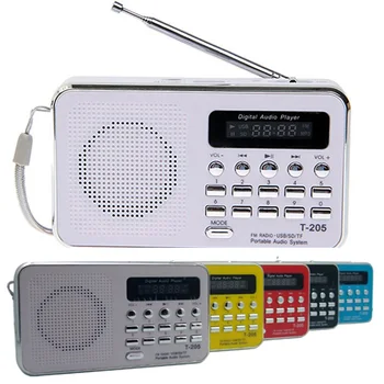LEORY T-205 Portable Digital Stereo Radio Camping Hiking Outdoor Sport HiFi Speaker Digital Multimedia Loudspeaker FM Radio
LEORY T-205 Portable Digital Stereo Radio Camping Hiking Outdoor Sport HiFi Speaker Digital Multimedia Loudspeaker FM Radio