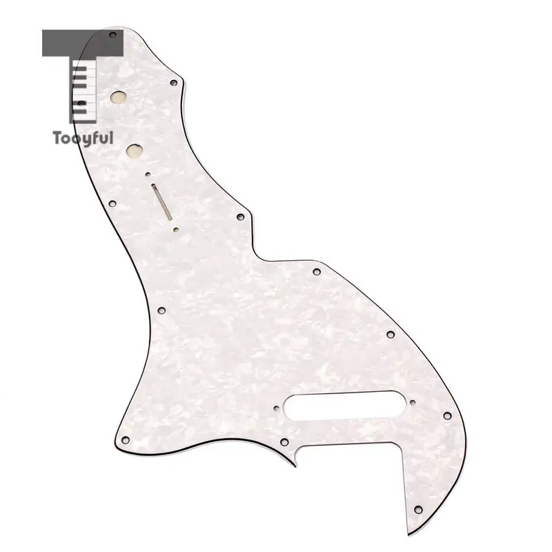 69 Thinline Re-Issue Style Guitar Pickguard Scratch Plate for Telecaster Tele Guitar Replacement Parts 3Ply White Pearl
69 Thinline Re-Issue Style Guitar Pickguard Scratch Plate for Telecaster Tele Guitar Replacement Parts 3Ply White Pearl