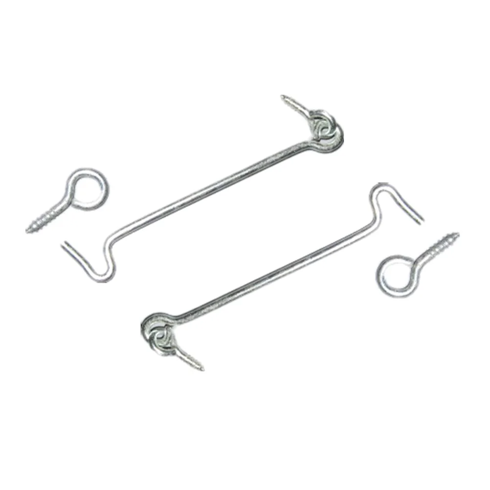 A Pair Of Window Hook Window Brace Galvanizing Cabin Hook Latches Lock Shed Catch Silent Holder For Home Livingroom Bedroom
A Pair Of Window Hook Window Brace Galvanizing Cabin Hook Latches Lock Shed Catch Silent Holder For Home Livingroom Bedroom