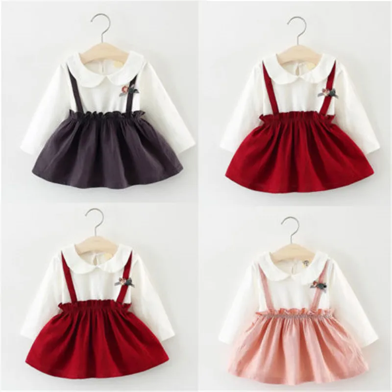 CANIS Newborn Kids Baby Girl Dress Clothes Princess Party Suspender Dresses Outfits Baby Girls Dresses Autumn Long Sleeve 2018
CANIS Newborn Kids Baby Girl Dress Clothes Princess Party Suspender Dresses Outfits Baby Girls Dresses Autumn Long Sleeve 2018