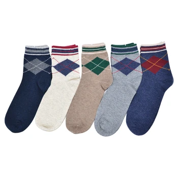 PEONFLY 5pairs/lot High Quality Men Socks Summer Combed Cotton Breathable Business Socks Men Dot Striped Sokken Formal Dress
PEONFLY 5pairs/lot High Quality Men Socks Summer Combed Cotton Breathable Business Socks Men Dot Striped Sokken Formal Dress