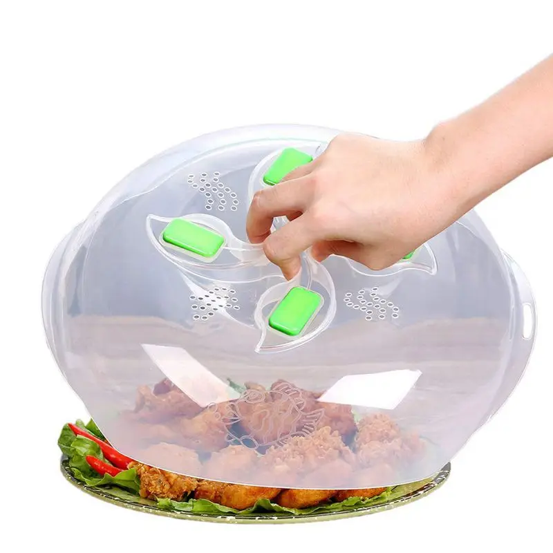 Microwave Plate Cover, Hover Magnetic Function, Safe Convenient With Steam Vent, Prevent Splatter Cover 11.5In,Green
Microwave Plate Cover, Hover Magnetic Function, Safe Convenient With Steam Vent, Prevent Splatter Cover 11.5In,Green