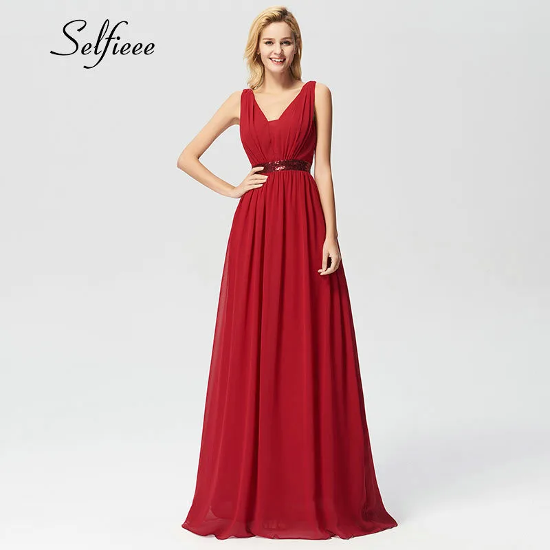 New Arrival Casual Red Dresses For Woman Elegant A Line V Neck Long Chiffon Sequined Party Dress Evening Summer Beach Maxi Dress
New Arrival Casual Red Dresses For Woman Elegant A Line V Neck Long Chiffon Sequined Party Dress Evening Summer Beach Maxi Dress