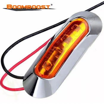 3Colors 1pcs Truck 4 LED Side Marker Lights Clearance tail Lamp 10-30V External Lights Car Bus Trailer Truck Trailer Rear Lights
3Colors 1pcs Truck 4 LED Side Marker Lights Clearance tail Lamp 10-30V External Lights Car Bus Trailer Truck Trailer Rear Lights