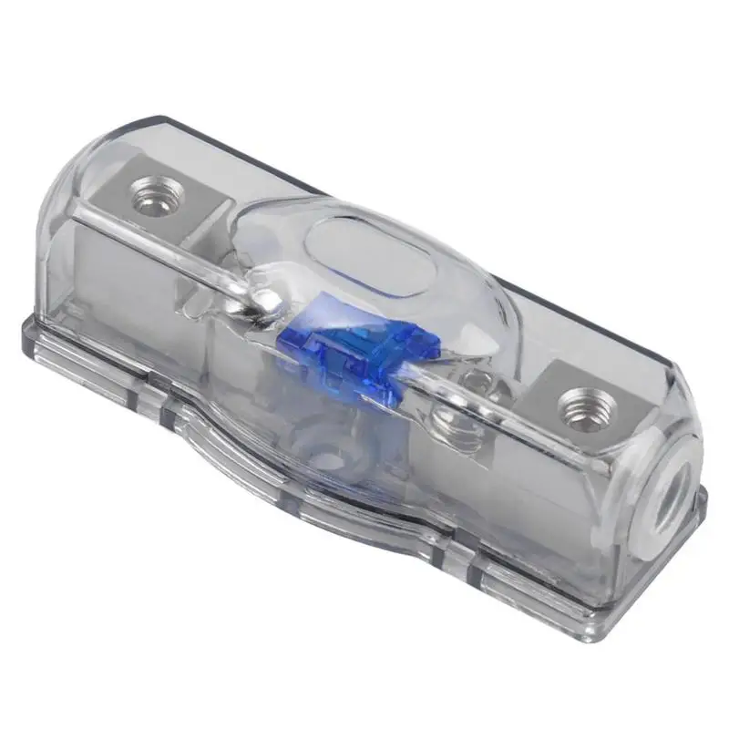 Universal Car Audio 60 AMP Mini ANL Fuse Holder Block 4/8 GA IN 4/8 GA OUT w/ 60A Fuse for Ships Automobiles Audio Modification
Universal Car Audio 60 AMP Mini ANL Fuse Holder Block 4/8 GA IN 4/8 GA OUT w/ 60A Fuse for Ships Automobiles Audio Modification