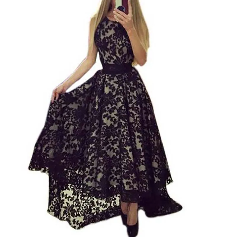 2019 Lace Summer Dress Black And White Sexy Dress Women Sleeveless Prom Ball Party Dresses Long Maxi Lace Dress
2019 Lace Summer Dress Black And White Sexy Dress Women Sleeveless Prom Ball Party Dresses Long Maxi Lace Dress