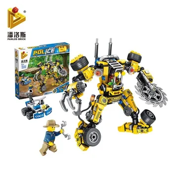 PANLOS 404pcs/398pcs New Police Series Changeable Building Blocks Kids Toys For Children suitable City Policeman
PANLOS 404pcs/398pcs New Police Series Changeable Building Blocks Kids Toys For Children suitable City Policeman