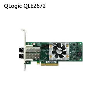 Dual-Port 16Gbps Qlogic 2672 Fibre Channel-to-PCIe Adapter QLE2672