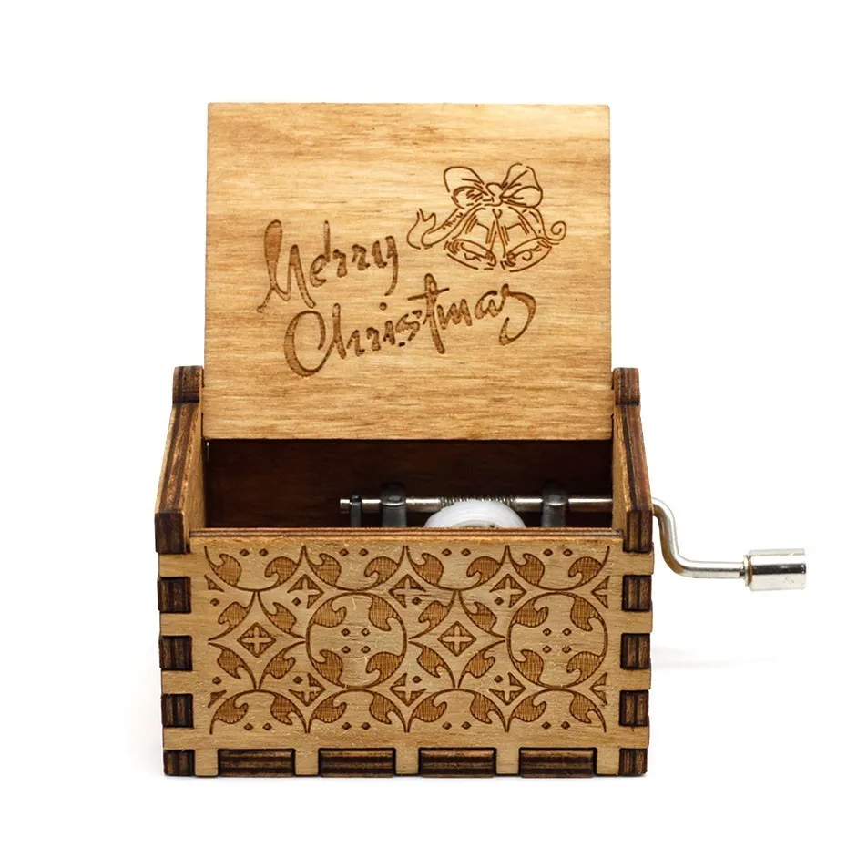 Merry Christmas Music Box RainBow Beauty And The Beast Star Wars Game Of Thrones Godfather Hand Crank Theme Music Wholesale
Merry Christmas Music Box RainBow Beauty And The Beast Star Wars Game Of Thrones Godfather Hand Crank Theme Music Wholesale