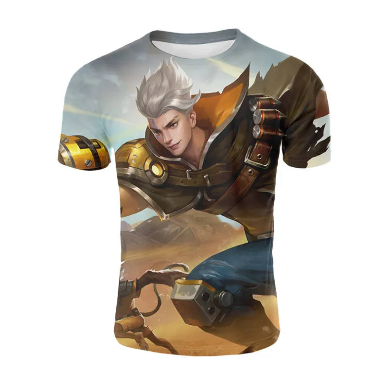 YELITE 2019 Newest Hot game mobile legend 3D Print Hot Printed T-shirt Handsome Tops Sleeve Mens O-Neck Tshirt T shirt Tees
YELITE 2019 Newest Hot game mobile legend 3D Print Hot Printed T-shirt Handsome Tops Sleeve Mens O-Neck Tshirt T shirt Tees