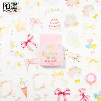46PCS/box New Cute Sweet Party Paper Lable Sealing Stickers Crafts Scrapbooking Decorative Lifelog DIY Stationery Sticker
46PCS/box New Cute Sweet Party Paper Lable Sealing Stickers Crafts Scrapbooking Decorative Lifelog DIY Stationery Sticker