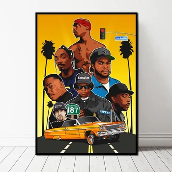 West Coast Hip Hop Tupac 2PAC Poster Art Canvas Poster Wall Picture for Living Room No Frame
West Coast Hip Hop Tupac 2PAC Poster Art Canvas Poster Wall Picture for Living Room No Frame