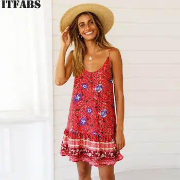 2019 New Brand Trendy Women Summer Boho Casual Prints Sleeveless Long Above Knee Evening Party Beach Skirts
2019 New Brand Trendy Women Summer Boho Casual Prints Sleeveless Long Above Knee Evening Party Beach Skirts