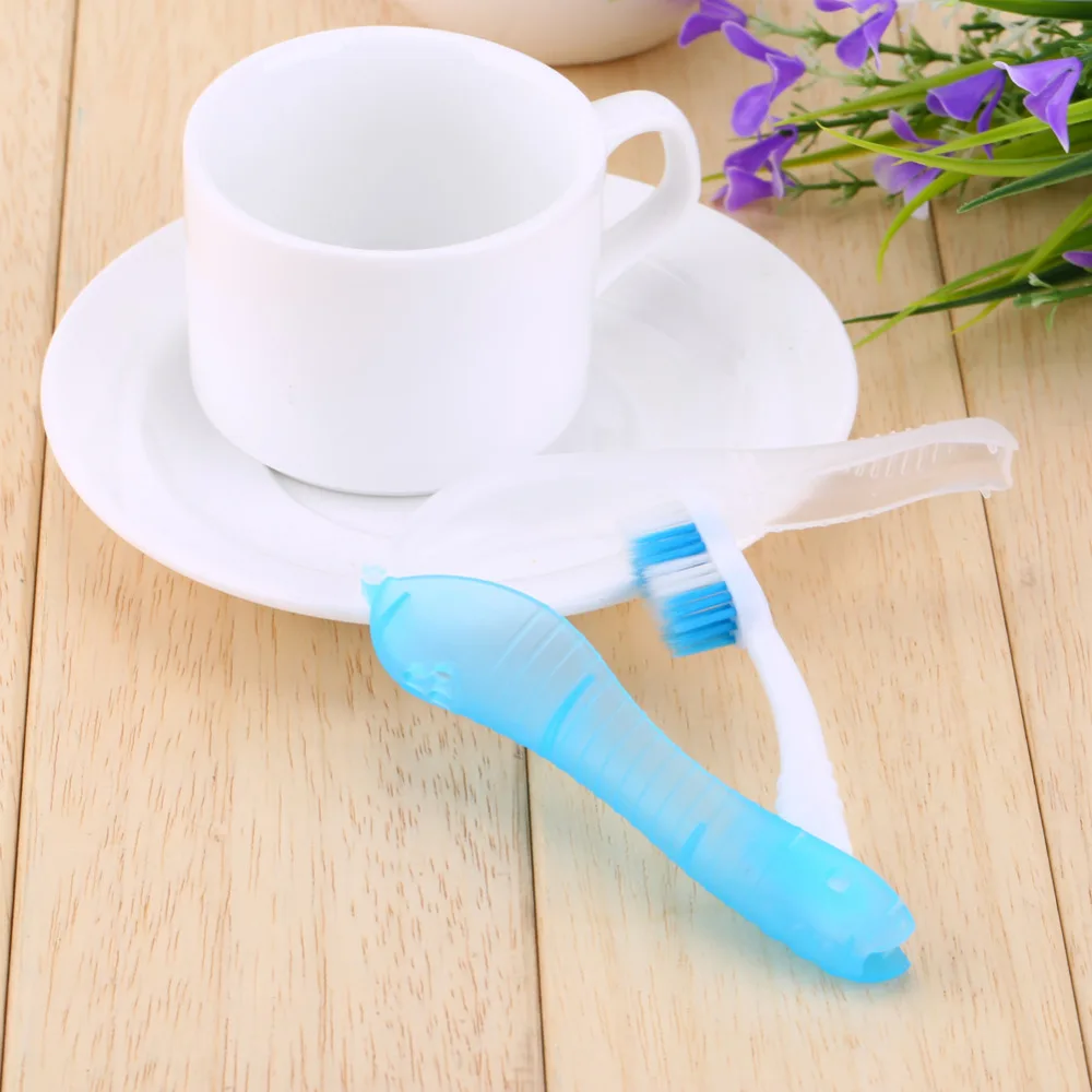 New Light Blue Portable Compact Fold Foldable Folding Toothbrush Travel Camping Hiking Outdoor Easy To Take Modern Design Adults
New Light Blue Portable Compact Fold Foldable Folding Toothbrush Travel Camping Hiking Outdoor Easy To Take Modern Design Adults