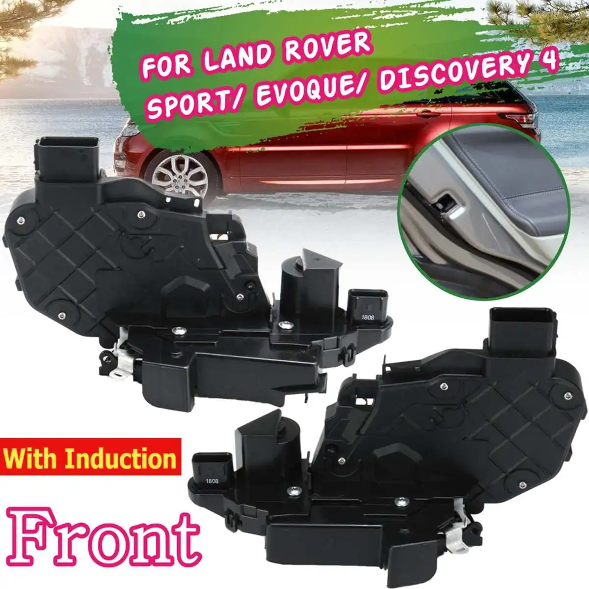 2pcs Front and Rear Power Door Lock Actuator with Induction For Land Rover Range Rover Evoque LR2 LR3 LR4 LR014100 LR014101
2pcs Front and Rear Power Door Lock Actuator with Induction For Land Rover Range Rover Evoque LR2 LR3 LR4 LR014100 LR014101