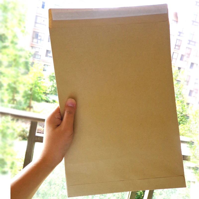 Big Solid 30pcs Self Adhesive Storage Greeting Cards Party Card Creative w09 For Student 32.6x22.6cm Kraft Paper Envelope | Канцтовары