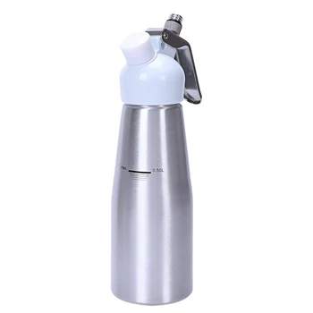 500Ml Cream Whipper Foamer Butter Dispenser Coffee Dessert Cake Essential Bake Tools High Grade Aluminum
500Ml Cream Whipper Foamer Butter Dispenser Coffee Dessert Cake Essential Bake Tools High Grade Aluminum