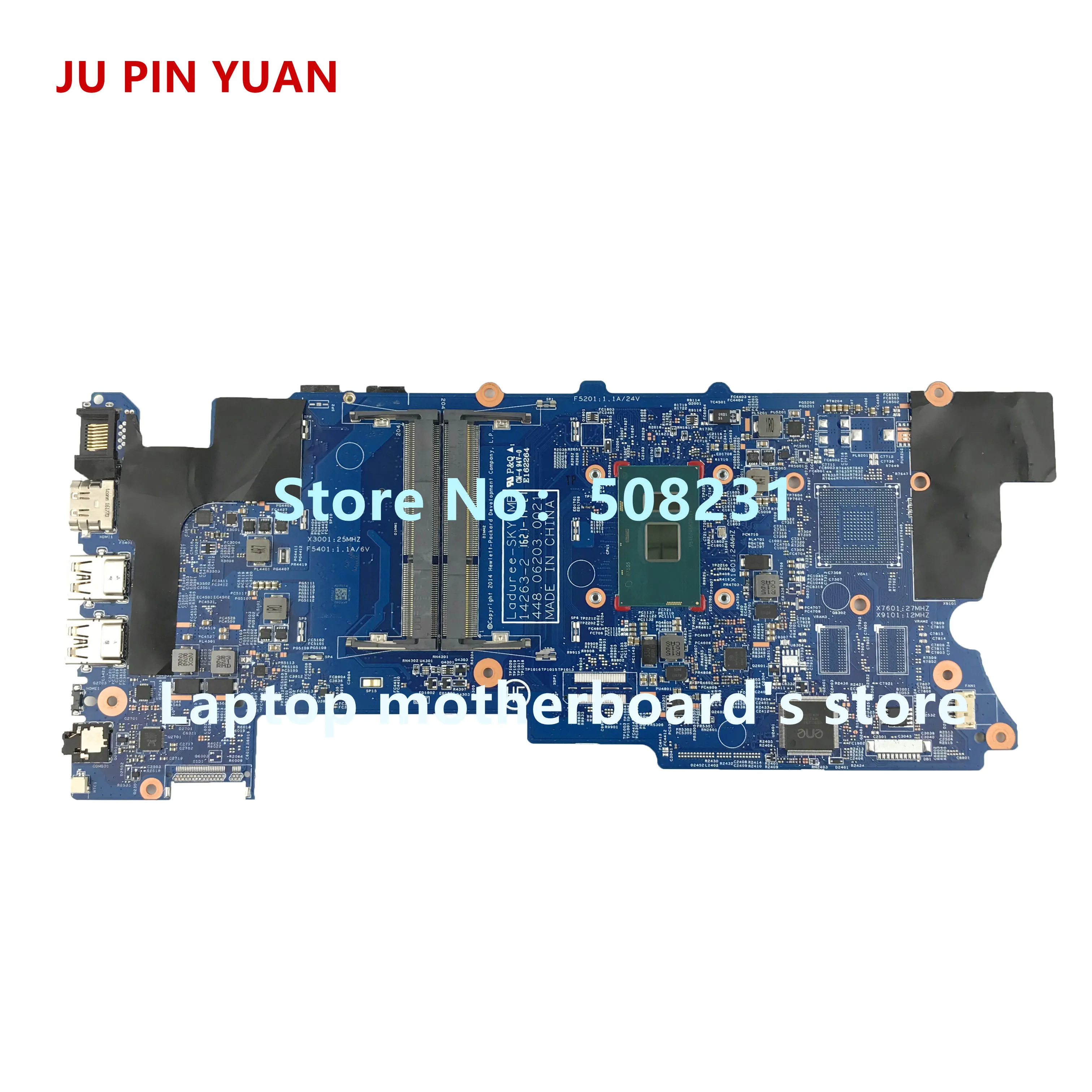 JU PIN YUAN 811095-501 811095-601 448.06203.0021 for HP ENVY X360 CONVERTIBLE 15-BK 15-W 15T-W M6-W Laptop motherboard i5-6200U
JU PIN YUAN 811095-501 811095-601 448.06203.0021 for HP ENVY X360 CONVERTIBLE 15-BK 15-W 15T-W M6-W Laptop motherboard i5-6200U
